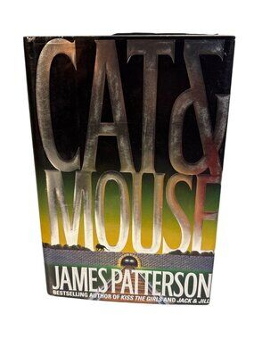 Cat & Mouse James Patterson Hardcover First Edition Thriller Novel Dust Jacket